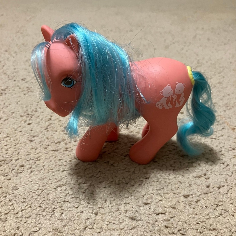 Vintage Hasbro G1‎ My Little Pony 1987 Happy Tails "Tossles" MLP *WORKS*